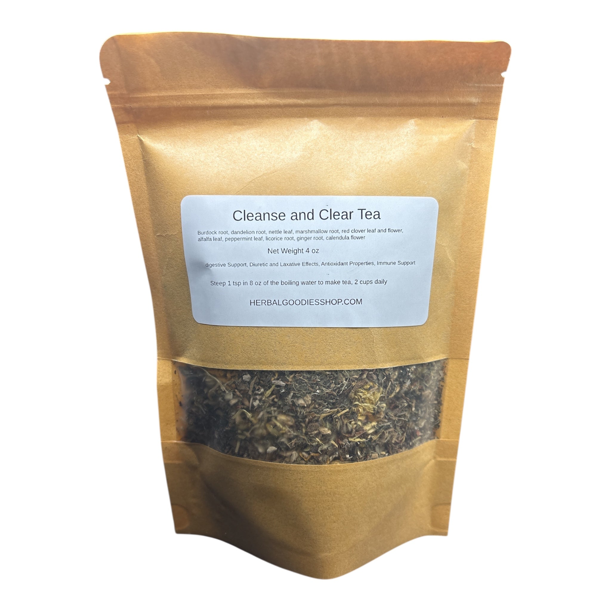 Photoroom_cleanseandcleartea4oz.jpg Cleanse and Clear Tea - Image 1